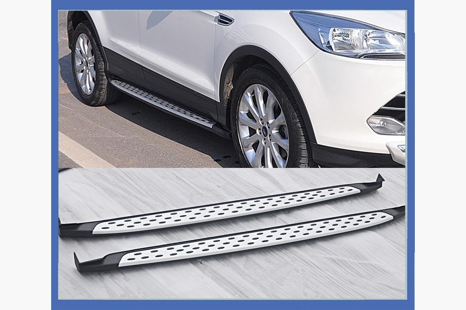 Ford Kuga/Escape 2013-2019 гг. Боковые Подножки OEM-V2 (2 шт., Алюминий) Image