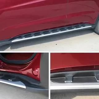Боковые пороги Тип-1A (2 шт) Honda HR-V 2014-2021 гг. фото 3