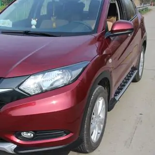 Боковые пороги Тип-1A (2 шт) Honda HR-V 2014-2021 гг. фото 4
