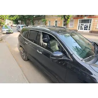 Оригинальные серые поперечины (2 шт.) Honda Pilot 2015-2022 гг. фото 4