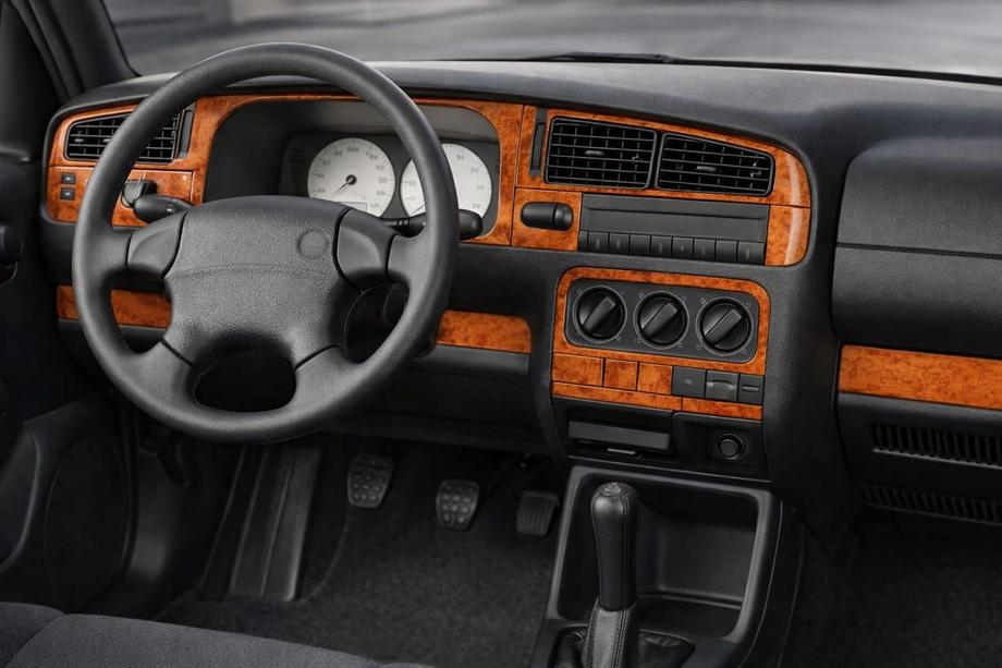 Volkswagen Vento 1992-1998 гг. Накладки на Панель Приборов Алюминий Image