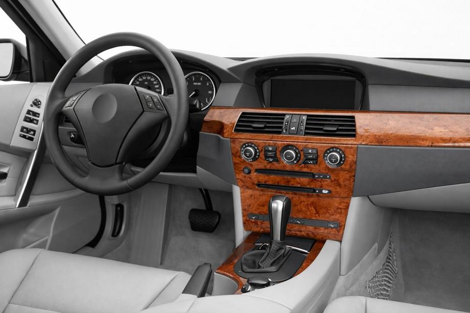 BMW 5 серия E60/E61 2003-2010 гг. Накладки на панель Meric Дерево Image
