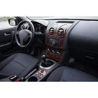 Накладки на Панель Приборов Nissan Qashqai 2007-2010 гг. фото 1
