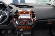 Hyundai I-20 2008-2012 гг. Накладки на Панель Приборов Алюминий фото 1