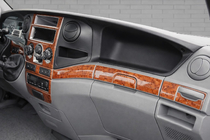 Iveco Daily 2006-2014 гг. Накладки на Панель Приборов Дерево фото 1