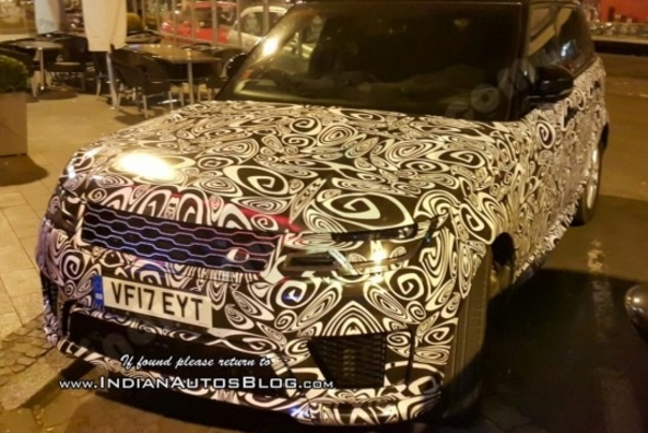 Новый Range Rover Sport был замечен на дорогах Германии фото 2