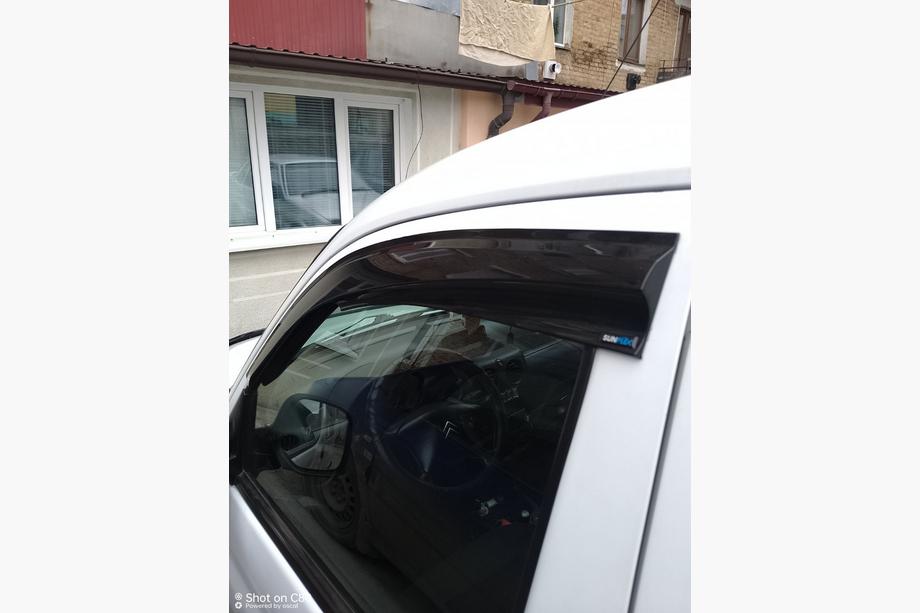 Peugeot Partner 1996-2008 гг. Ветровики на окна (2 шт., Sunplex Sport) Фото 4