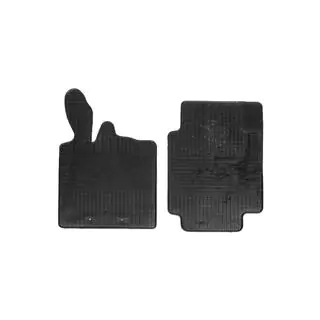 Резиновые коврики (2 шт, Stingray Premium) Smart 2007-2014 гг. фото 1