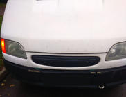Ford Transit 1991-2000 гг. Зимняя решетка Матовый фото 5