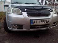 Chevrolet Aveo T250 2005-2011 гг. Зимняя решетка фото 2