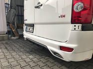 Mercedes Sprinter W906 2006–2018 гг. Накладка на задний бампер V2 (грунт под покраску) фото 2
