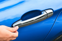 Хромированные Накладки на Ручки Дверей (4 шт, Нержавейка) фото 4