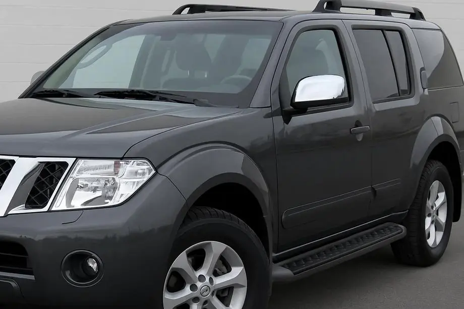 Nissan Pathfinder R51 2005-2014 гг. Накладки на Зеркала (2 шт., пластик) С Поворотником Фото 1