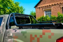 Isuzu D-Max 2011-2019 гг. Дуга на кузов (черная) фото 3
