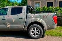 Isuzu D-Max 2011-2019 гг. Дуга на кузов (черная) фото 4
