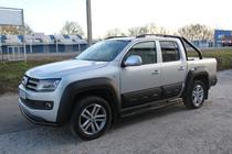 Volkswagen Amarok 2010-2022 гг. Молдинги на двери OmsaLine (6 шт, ABS) фото 11