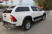 Toyota Hilux 2015- гг. Расширители колесных арок (2015-2020, ABS, на болтах) фото 9