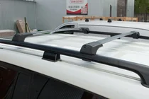 BMW X5 E70 2007-2013 гг. Поперечины на стандартные рейлинги без замка Flybar (2 шт) фото 14