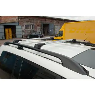 Поперечины на рейлинги без замка (2 шт) Lifan X60 2011- гг. фото 1