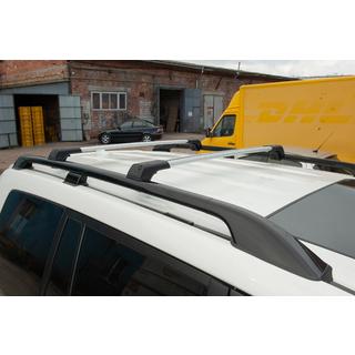 Поперечины на рейлинги без замка Flybar V1 (2008-2014, 2 шт) Renault Duster 2008–2017 гг. фото 1