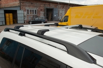 Toyota Land Cruiser Prado 150 2009-2023 гг. Поперечины на рейлинги без замка Flybar V1 (2 шт) фото 1