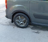 Citroen Berlingo 2008-2018 гг. Расширители арок (4 шт, черные) XTR, 2 боковые двери, пластик фото 6