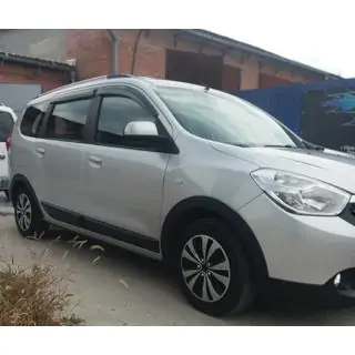 Расширители арок (4 шт, черные) Dacia Lodgy 2012-2022 гг. фото 3