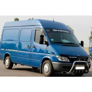 Кенгурятник WT004 (нержавейка) Mercedes Sprinter W901/902/903/904/905 1995–2006 гг. фото 3