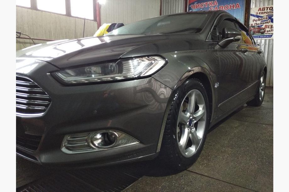 Ford Mondeo 2014-2022 гг. Накладки на арки (Liftback, 4 шт., нерж. сталь) Фото 10