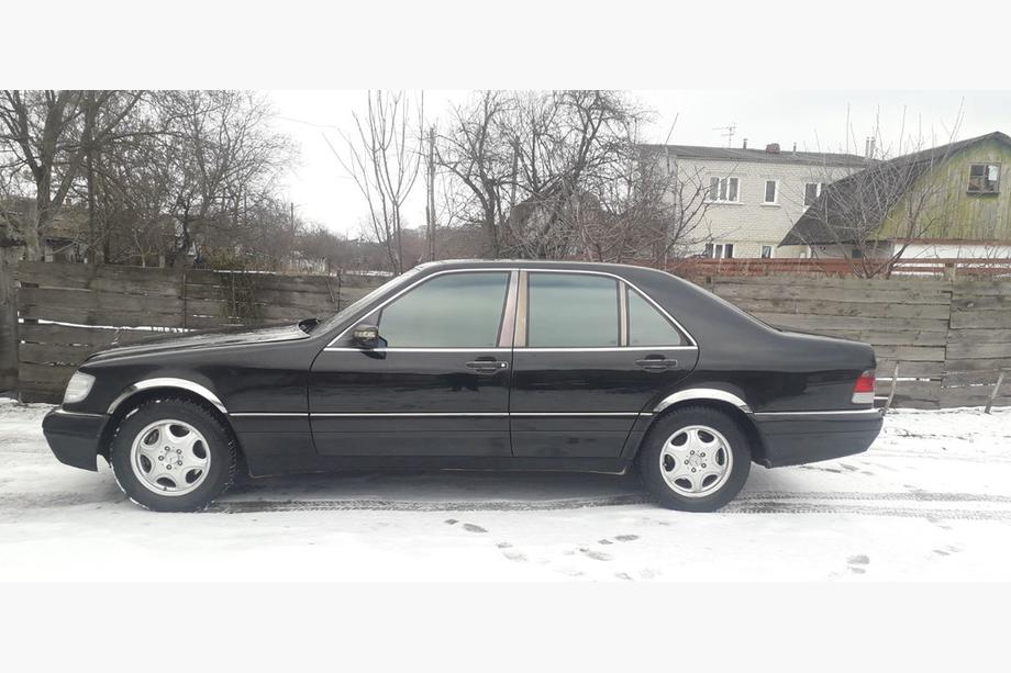 Mercedes S-class W140 1991-1998 гг. Накладки на арки (Short/Long, 4 шт, нержавейка) Фото 2