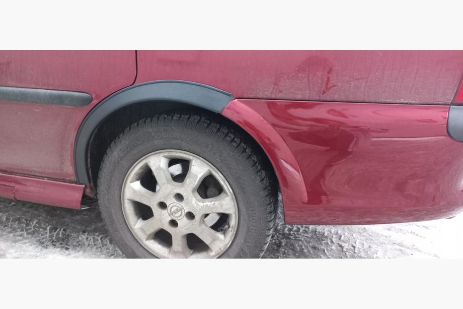 Opel Vectra B 1995-2002 гг. Расширители арок (4 шт, черные) Фото 4