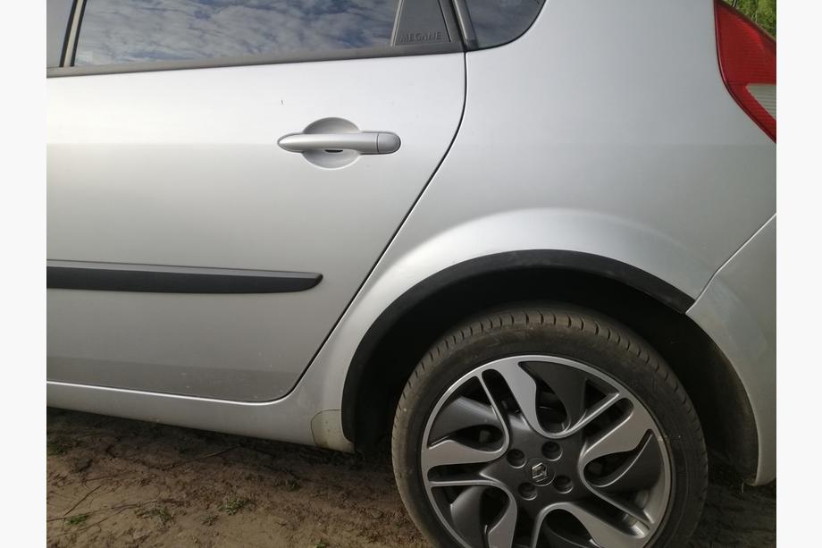Renault Scenic/Grand 2003-2009 гг. Расширители арок (4 шт, черные) Фото 2
