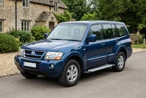 Mitsubishi Pajero Wagon III 1999-2006 гг. Боковые Подножки Тип X5 (2 шт., Алюминий) фото 1