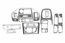 Mitsubishi Galant 1997-2003 гг. Накладки на Панель Приборов Дерево фото 2