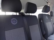 Volkswagen T5 Caravelle 2004-2010 гг. Авточехлы (Тканевые, Classik) Передние сиденья (2↗1) фото 3