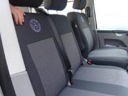 Volkswagen T5 Caravelle 2004-2010 гг. Авточехлы (Тканевые, Classik) Передние сиденья (2↗1) фото 9
