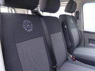 Volkswagen T5 Caravelle 2004-2010 гг. Авточехлы (Тканевые, Classik) Передние сиденья (2↗1) фото 10