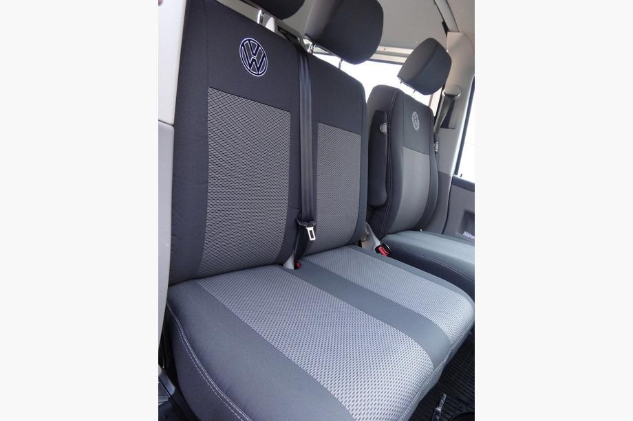 Volkswagen T5 Caravelle 2004-2010 гг. Авточехлы (Тканевые, Classik) Фото 12