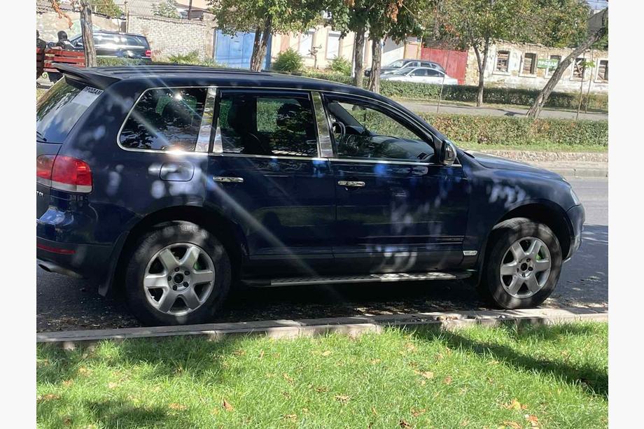 Volkswagen Touareg 2002–2010 гг. Хромированные Накладки на Стойки Дверей (6 шт, Нержавейка) Фото 4