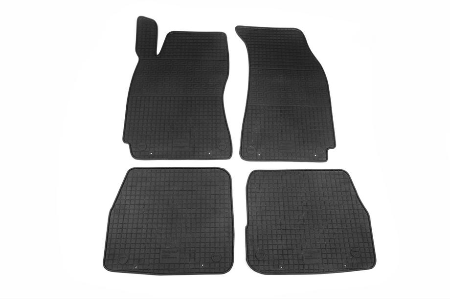 Skoda Superb 2001-2009 гг. Резиновые коврики (4 шт, Polytep) Фото 2