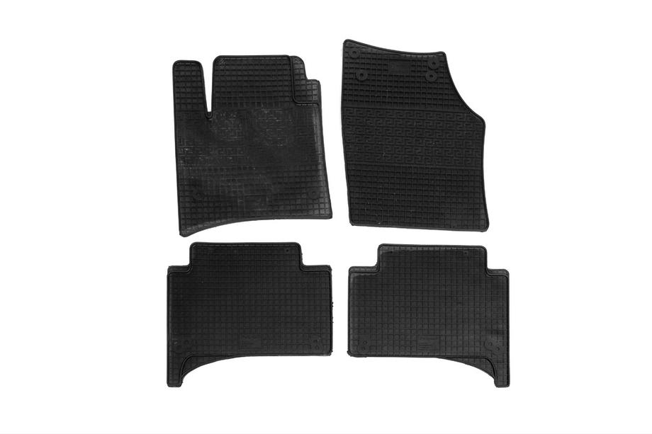 Porsche Cayenne 2003–2010 гг. Резиновые коврики (4 шт, Polytep) Image
