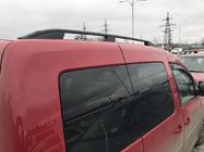 Volkswagen Caddy 2004-2010 гг. Рейлинги Skyport BLACK Стандартная база фото 6
