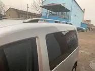 Volkswagen Caddy 2010-2015 гг. Рейлинги Skyport GREY Стандартная база фото 2