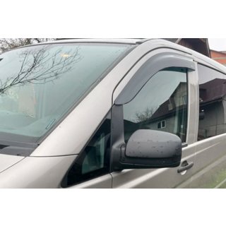 Ветровики на окна (2 шт, HIC) Mercedes Vito W639 2004-2014 гг. фото 1