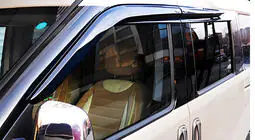 Fiat Doblo II 2010-2022 гг. Ветровики на окна (4 шт., Sunplex Sport) фото 1