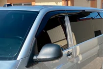 Volkswagen T5 Transporter 2003-2010 гг. Ветровики на окна (4 шт., Sunplex Sport) фото 14