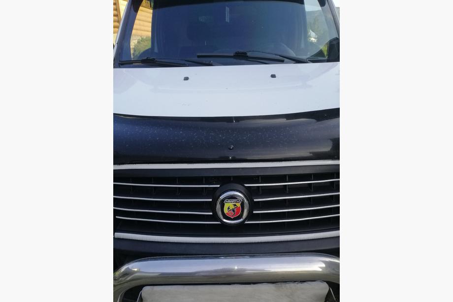 Fiat Doblo I 2005-2010 гг. Эмблема (Abarth, самоклеящаяся) 120 мм Фото 4