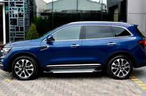Renault Koleos 2016-2024 гг. Боковые пороги Allmond (2 шт., алюминий) фото 1