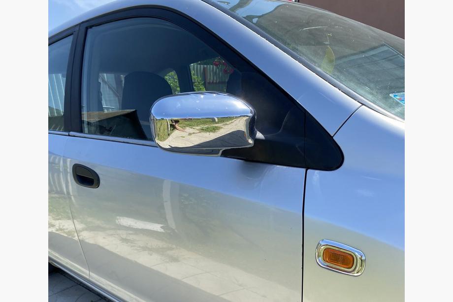 Honda Civic Sedan VII 2001-2006 гг. Накладки на Зеркала (2 шт., пластик) Image