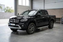 Mercedes X class 2017-2020 гг. Боковые Подножки BlackLine (2 шт., Алюминий) фото 1